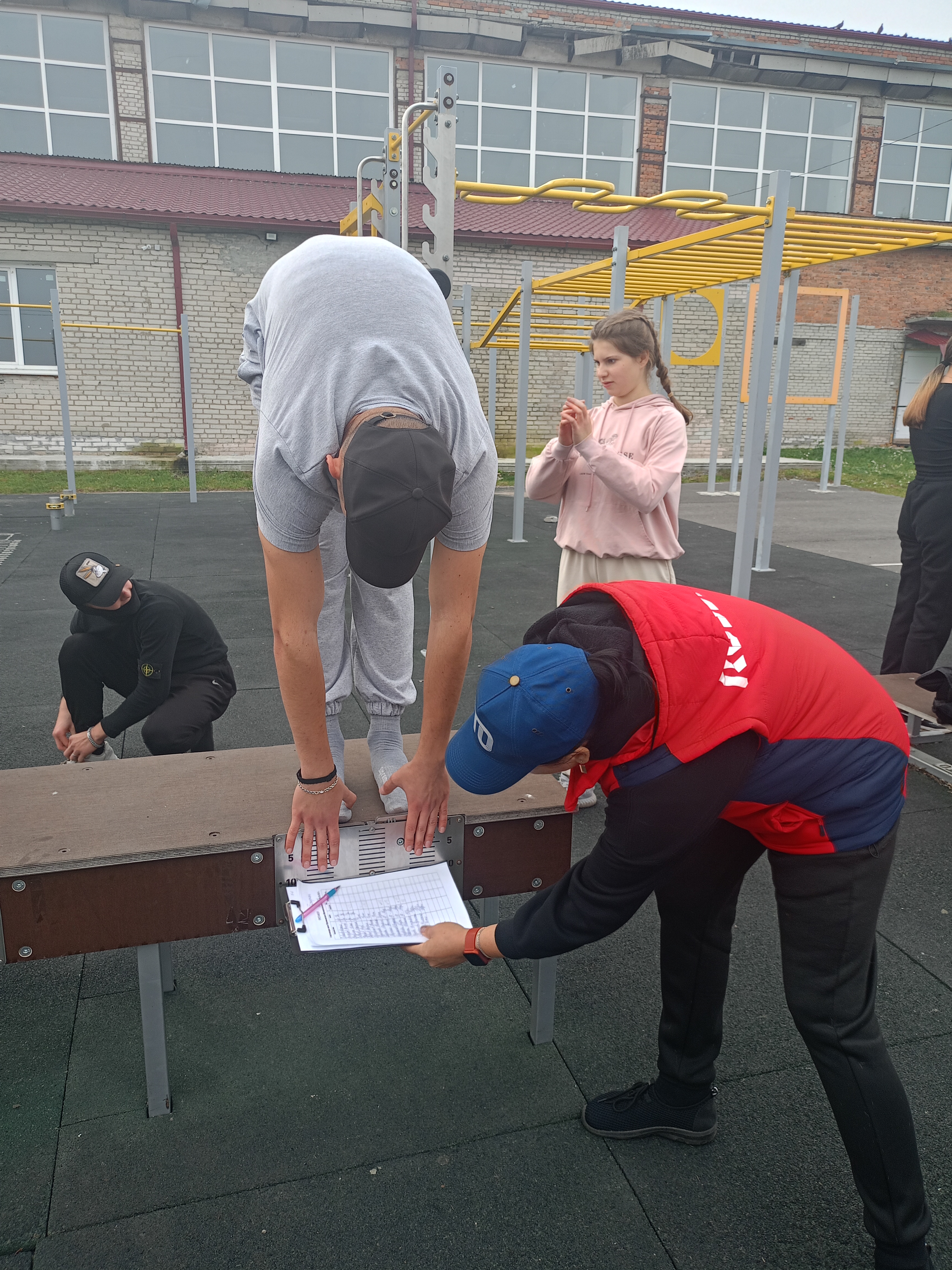 Сдача норм ГТО.